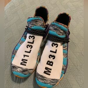 Adidas NMD HU Pharrell shoes, size 13